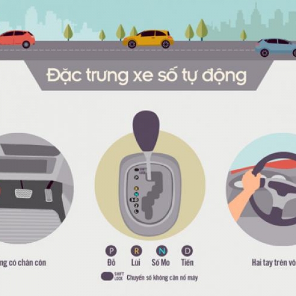 Kỹ năng lái xe số tự động an toàn cho người Việt