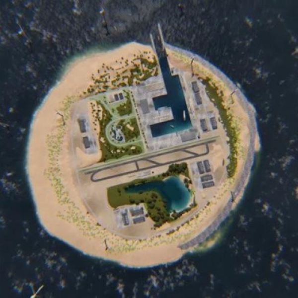 Đảo nhân tạo cấp điện cho 80 triệu dân châu Âu