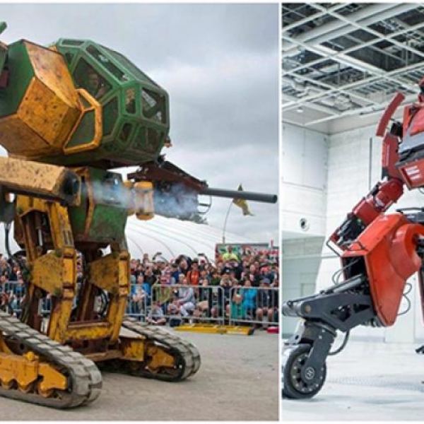 Sắp diễn ra Đại chiến robot khổng lồ giữa Mỹ và Nhật.