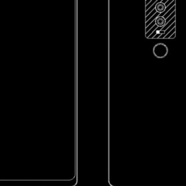 Lộ diện Huawei P20 Pro: Có 3 camera sau chẳng khác gì iPhone X.